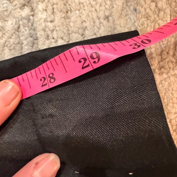 Caravelli Italy Classic Design Black Oxford 2 Piece Suit Jacket & Pants 40L 34W - Picture 11 of 16